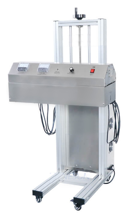 Inline induction sealer machine